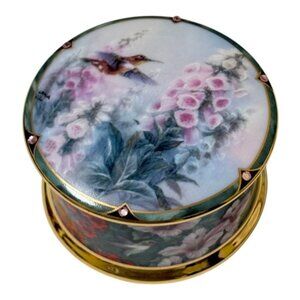 Rufous Hummingbird Music Box 1994 Lena Liu Ardleigh-Elliott Beethoven Ode to Joy